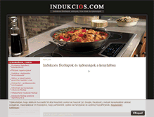 Tablet Screenshot of indukcios.com